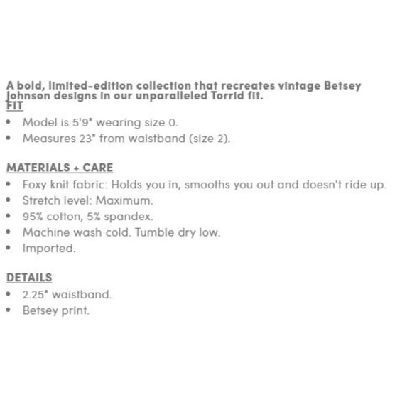 NWT Torrid 5X Betsey Johnson Foxy Knit Cropped Tank & Mini Foxy Skirt Set of 2 - Picture 10 of 13